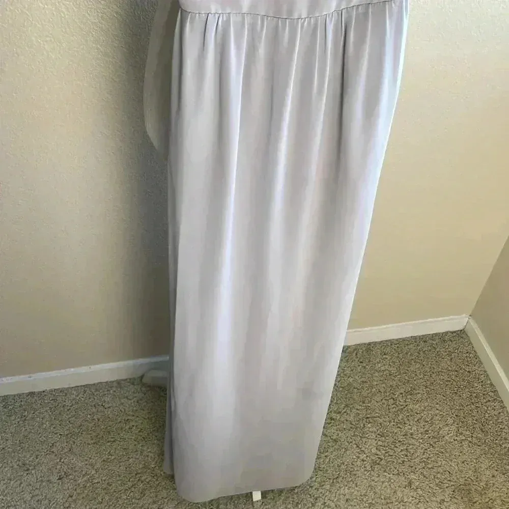 Joanna August‎ Silver Bells Stephanie Formal Dress Gray Size XS - Image 4