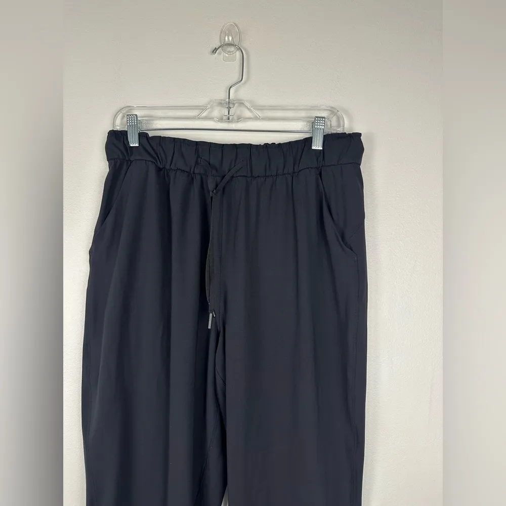 Lululemon Keep Moving High Rise Full Length Pant Jogger sz 10 Black - Image 4