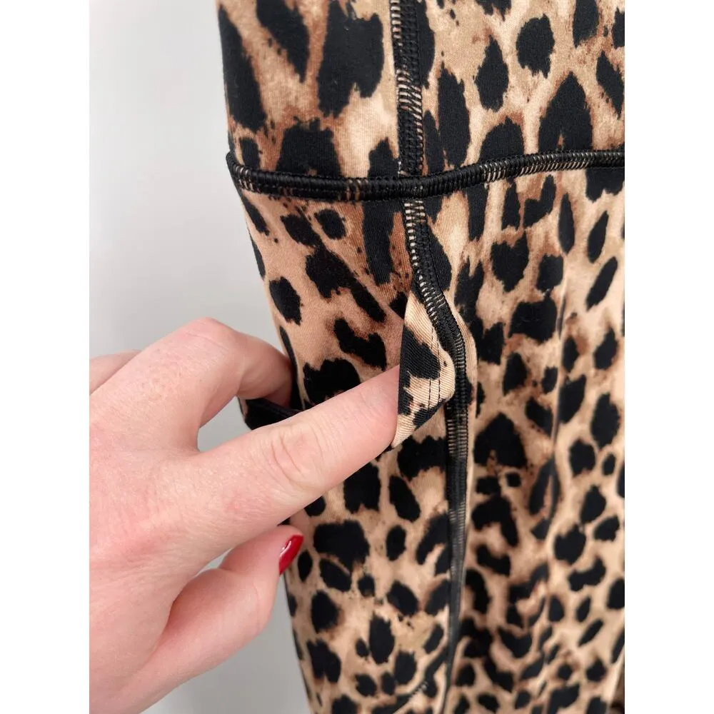 Victoria Secret Sport Full Length Leopard Leggings Size Extra Small - Image 4