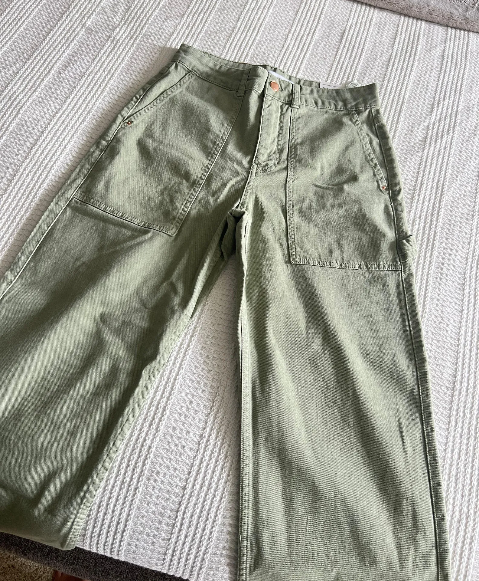 ZARA High rise Straight Leg Jeans - Image 2