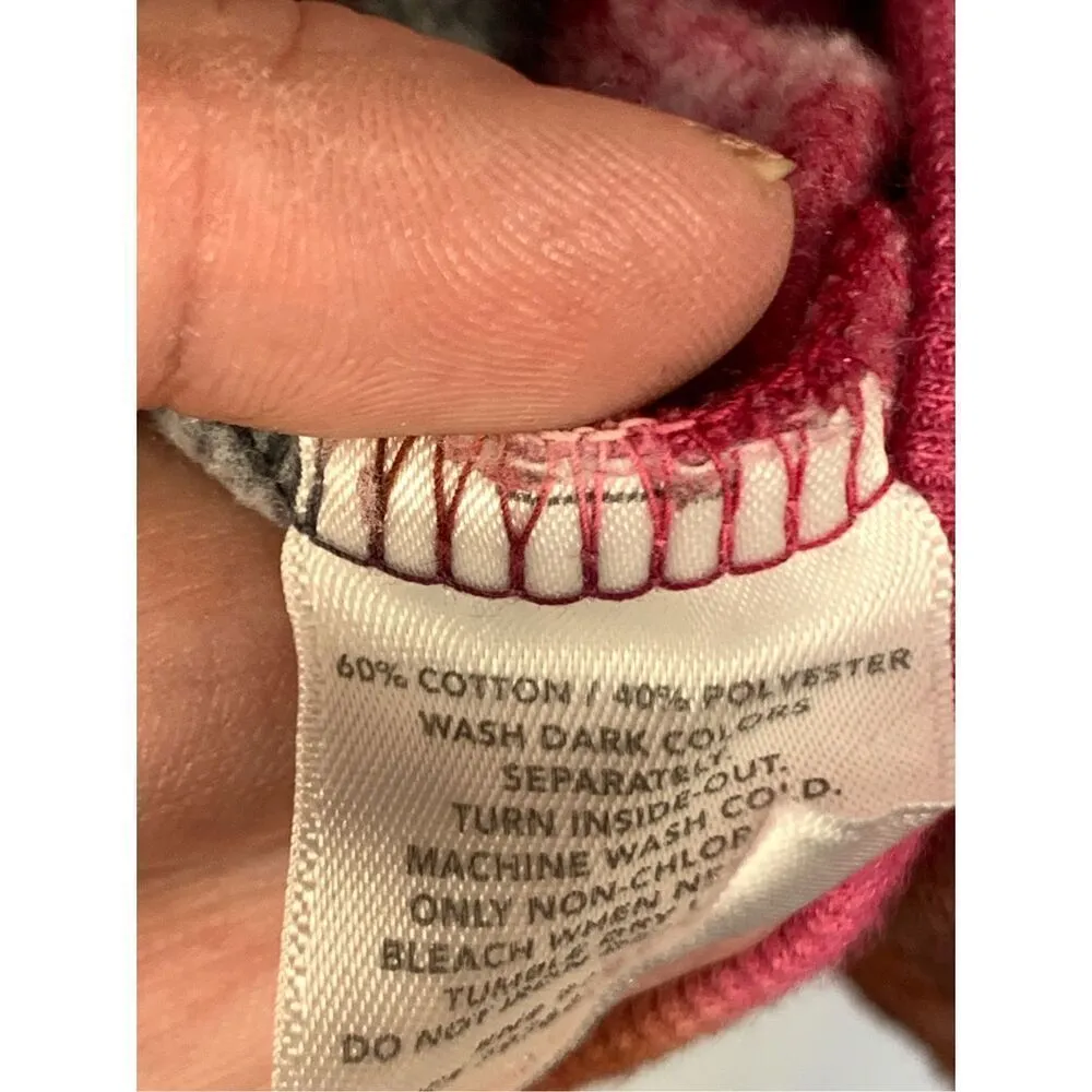 002. State Of Mine Women's Tie Dye ‘Be A Nice Human’ V-Neck Sweater Multi… - Image 6