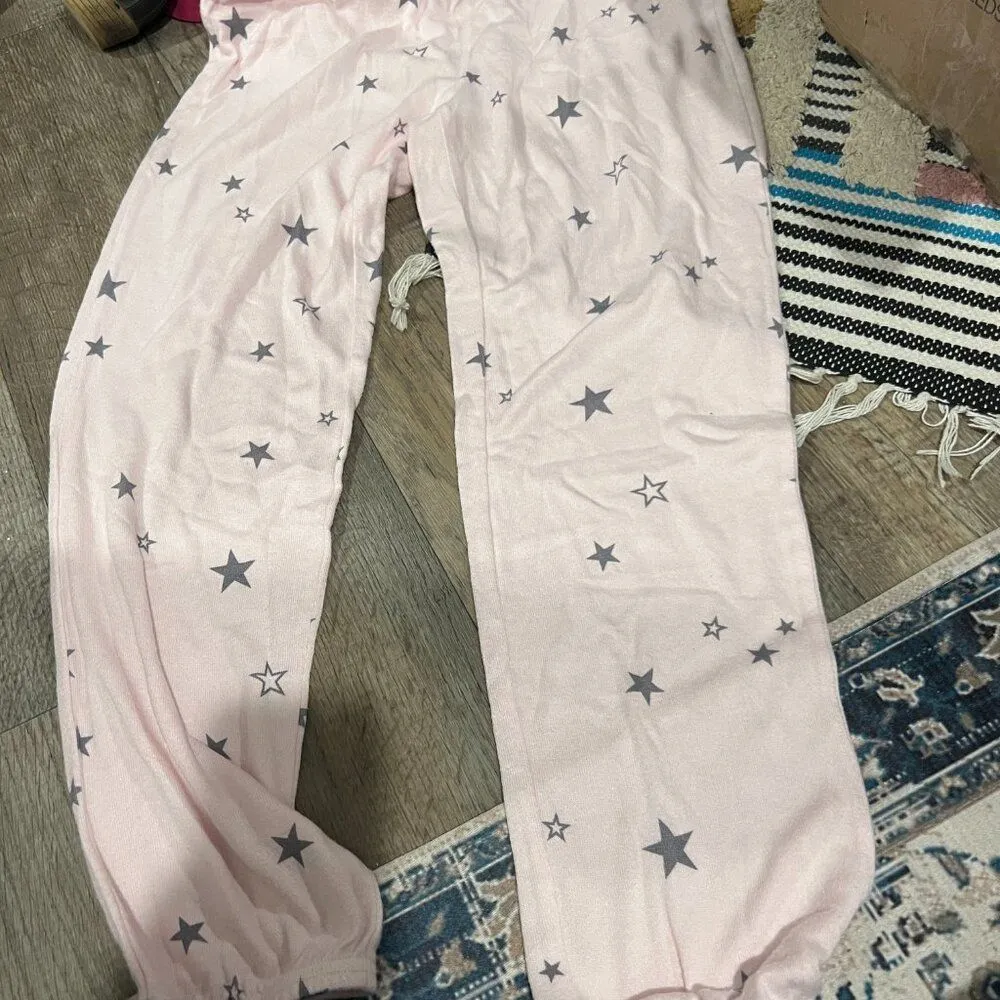 UGG large pink star pants - Image 5