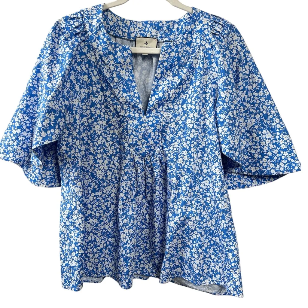 Tuckernuck x Cameron Eubanks Wimberly Finley Flutter Top Blooms on Broad Large - Image 3