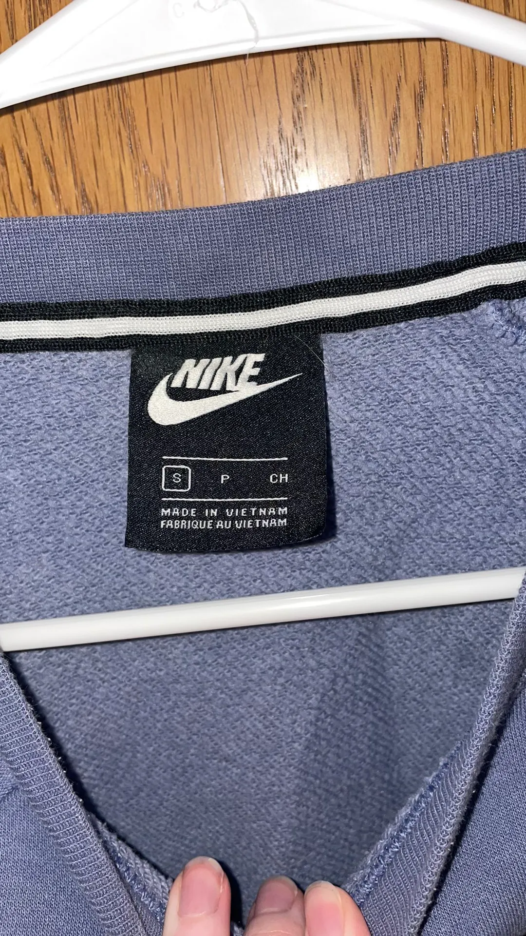 Blue Crew Neck Sweatshirt - Image 3