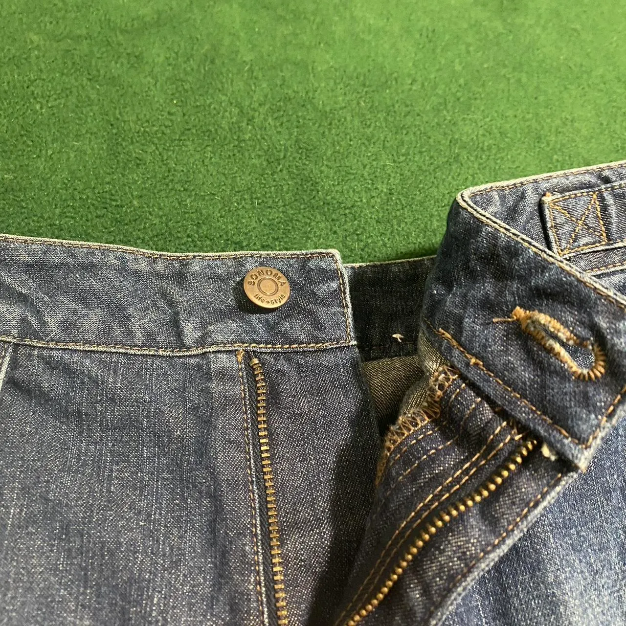 Sonoma Goods For Life Vintage Denim Jeans Shorts - Image 5