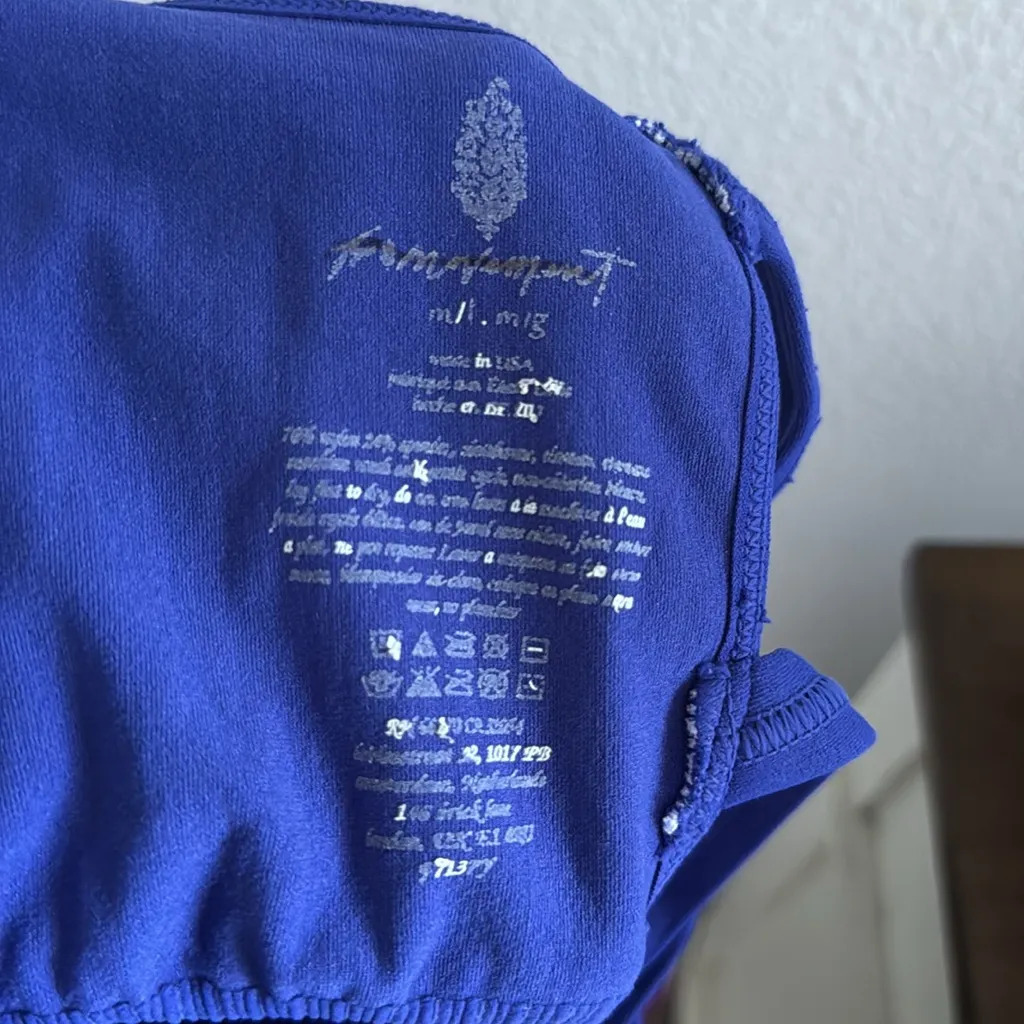 Free People Movement Good Karma Runsie Blue M/L Size L - Image 10