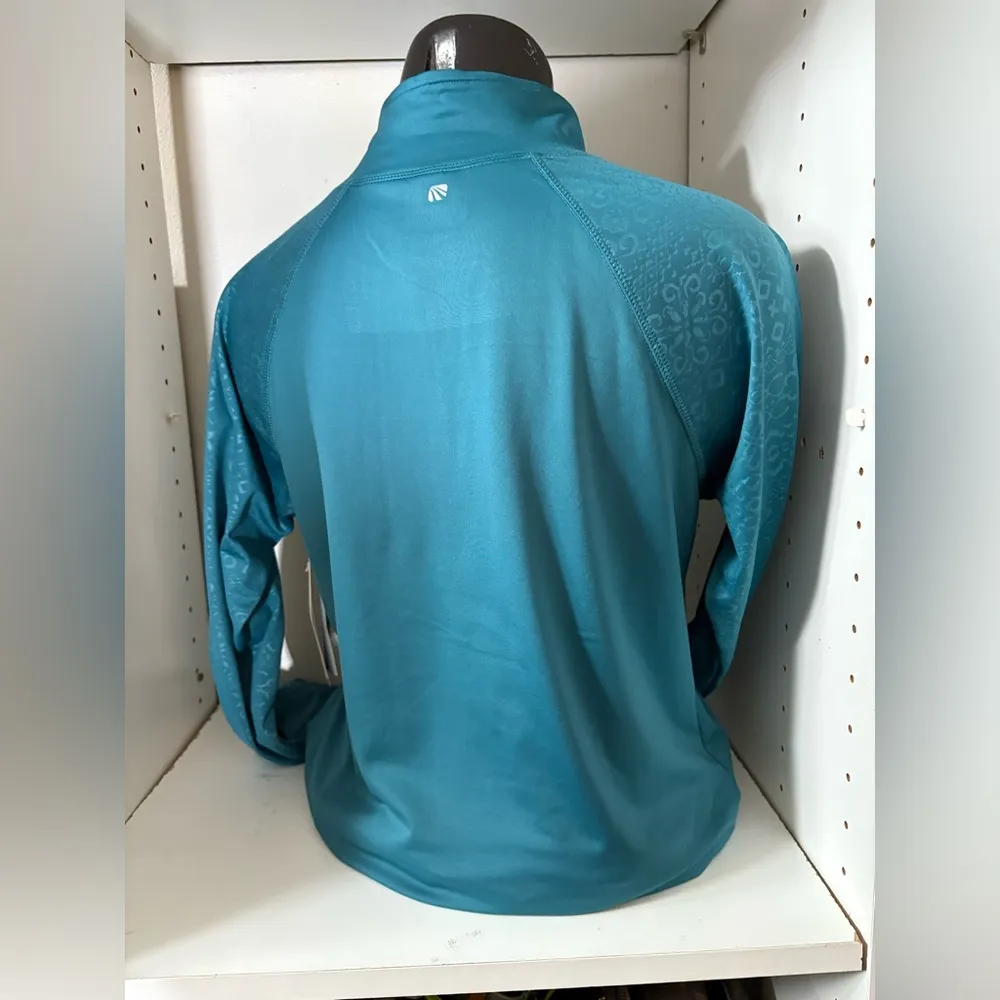 NWT Marika woman’s Gaia Tec fleece pullover size XL Green - Image 6