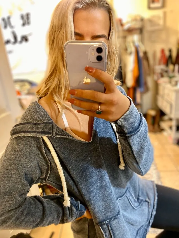 Thread and Supply Blue Hoodie - Image 3