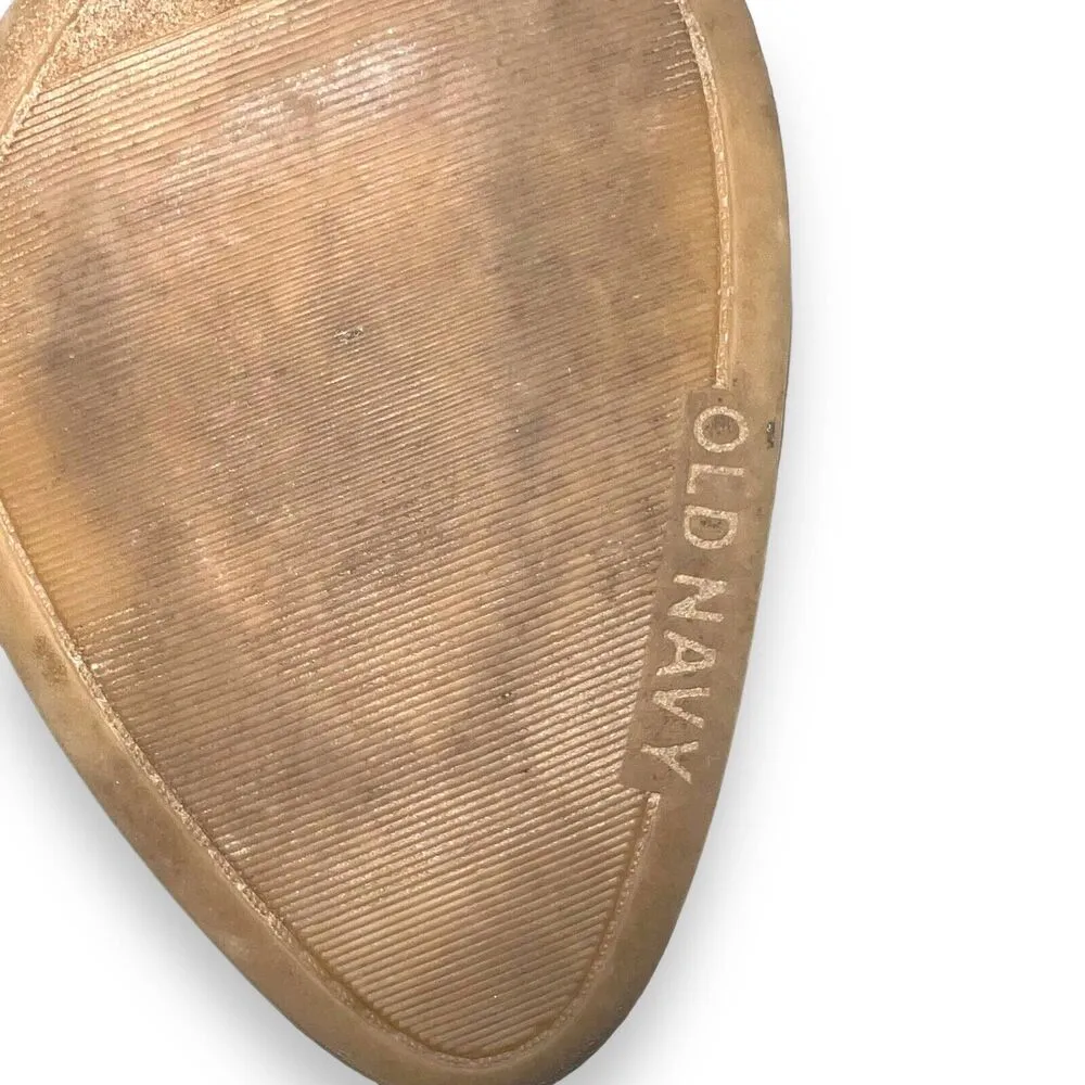 Old Navy Womens High Heeled Mule Bootie Slip On Faux Leather Suede Pink Size 7 - Image 14