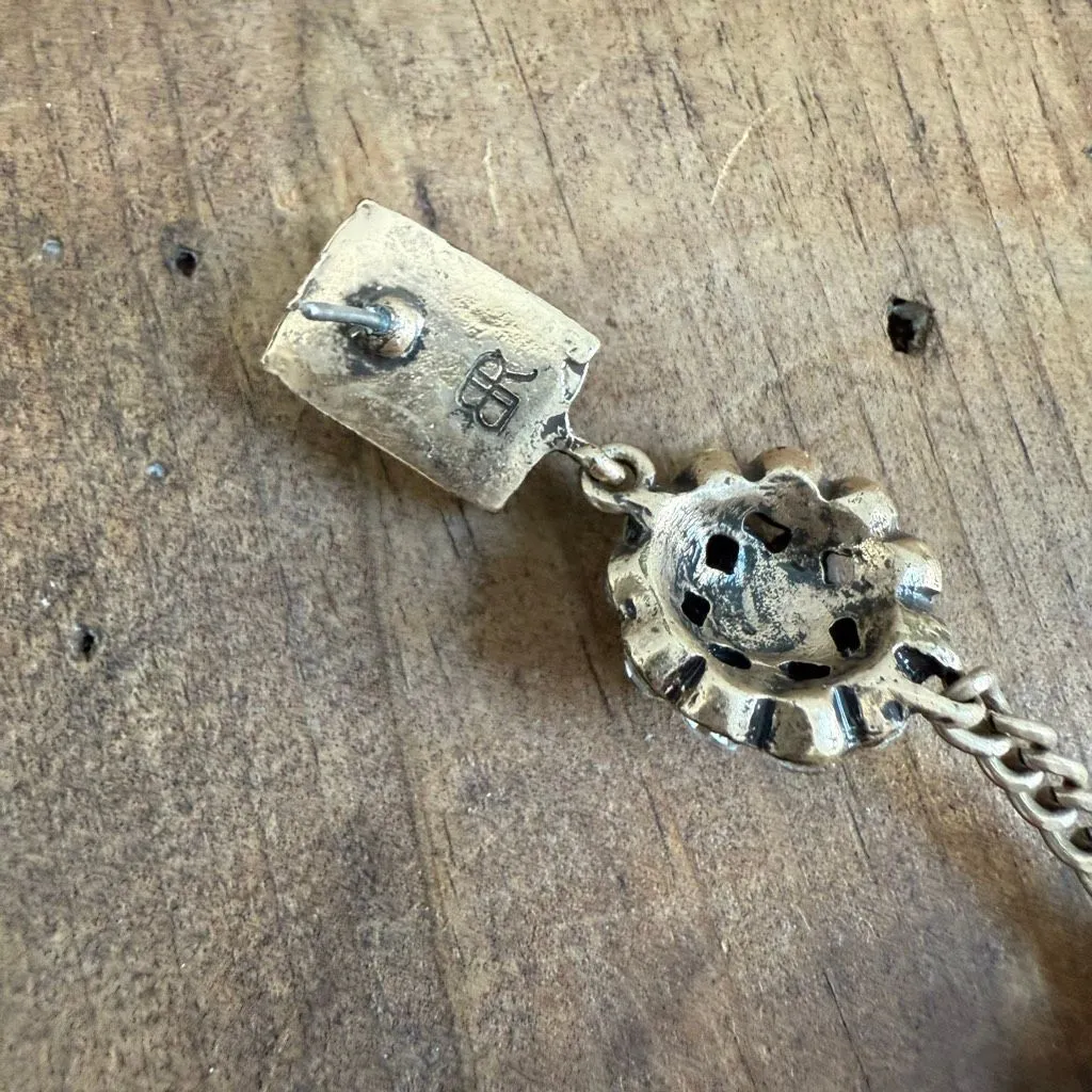 Banana Republic Rhinestone Bombe Dangle Statement Earrings - Image 7