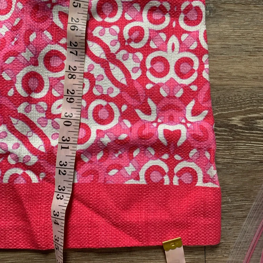 Just…Taylor Pink & White Pattern Preppy Mini Dress 6 - Image 5