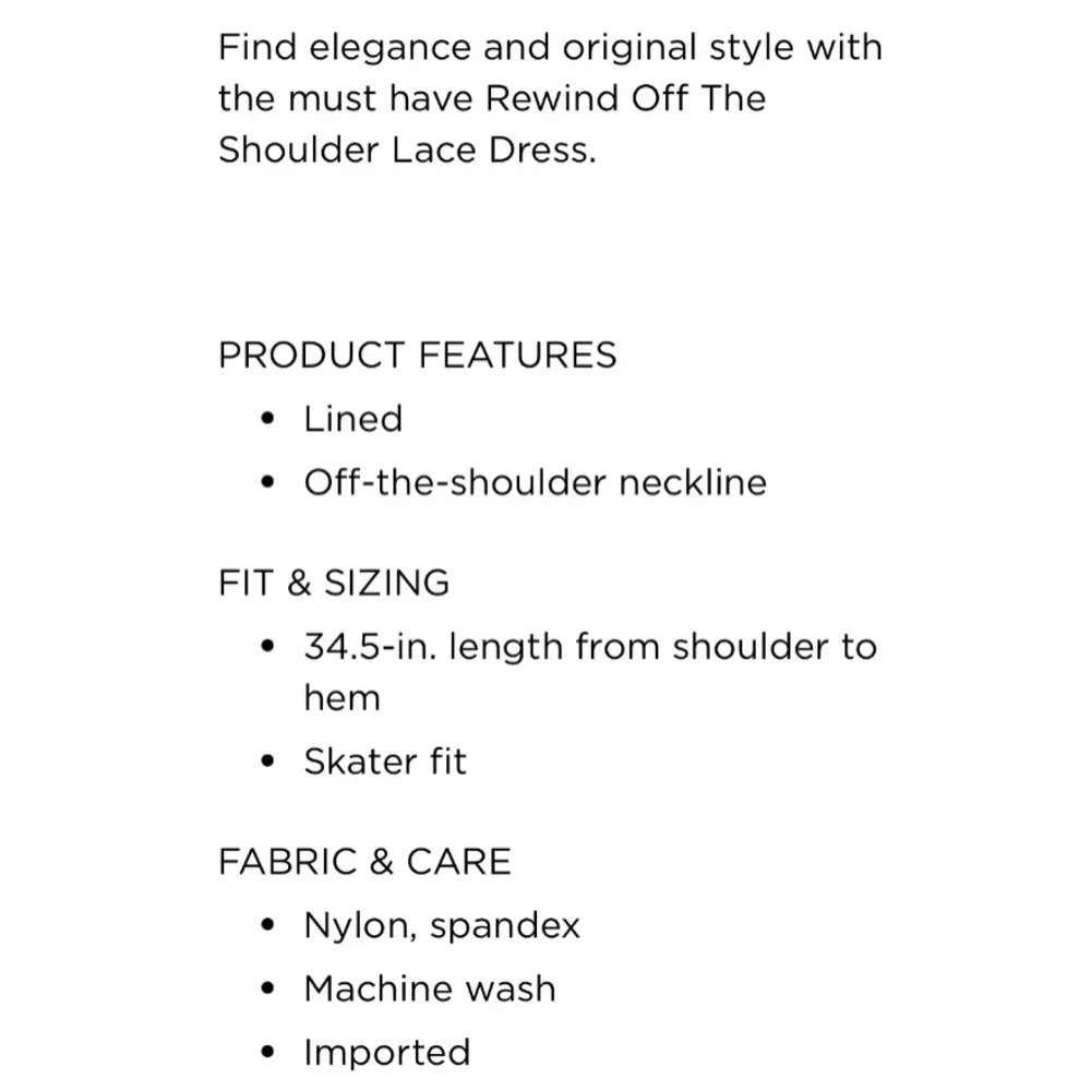 Rewind Lace Dress Off The Shoulder RED Midi Dress Juniors Women’s L Large - Image 9