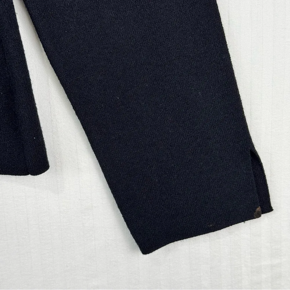 Caslon Black Cardigan Sweater Versatile Rayon/Nylon Blend Knit Women’s Medium - Image 8