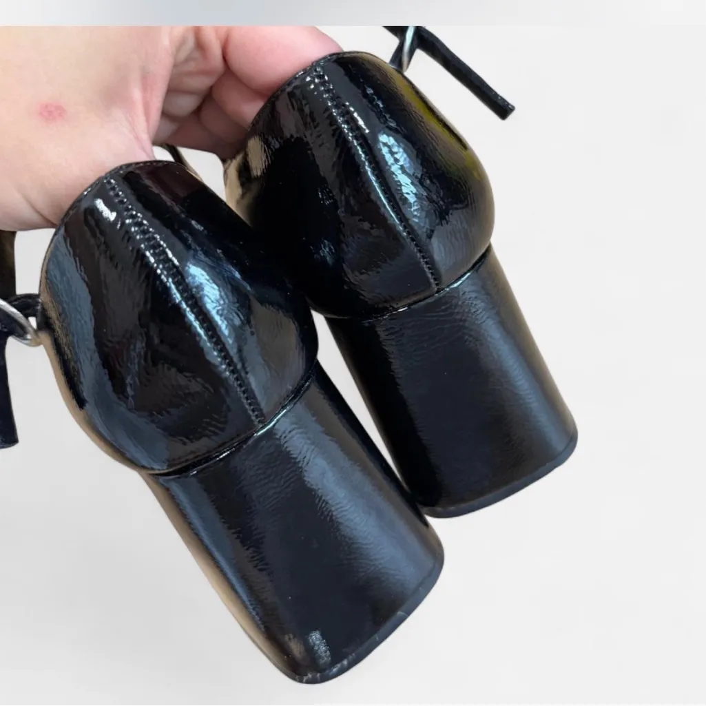 Steve Madden schoolgirl platforms Black Size 8 - Image 5