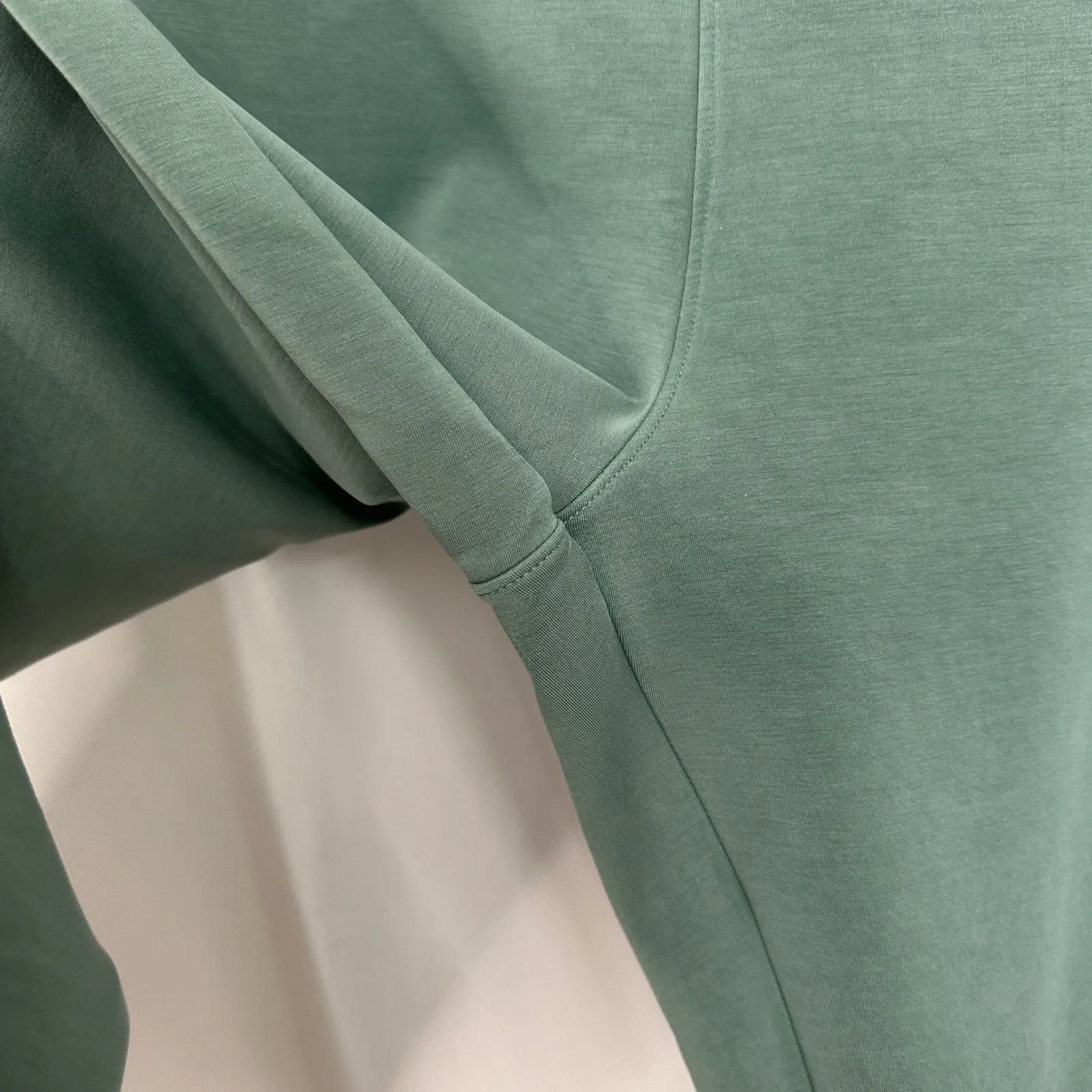 Member's Mark Women's XXL Straight Leg Pants‎ Green Sage Drawstring Knit Lounge - Image 5