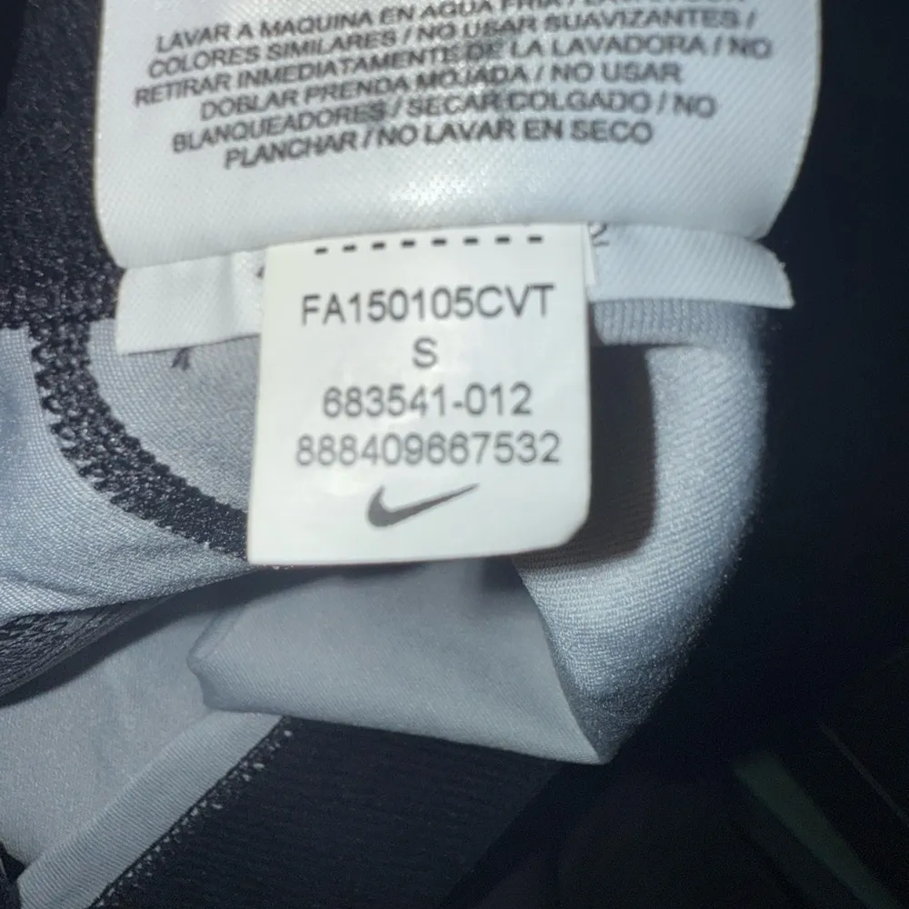 Nike Black and Gray Graffe Nike Athletic Shorts - Image 3