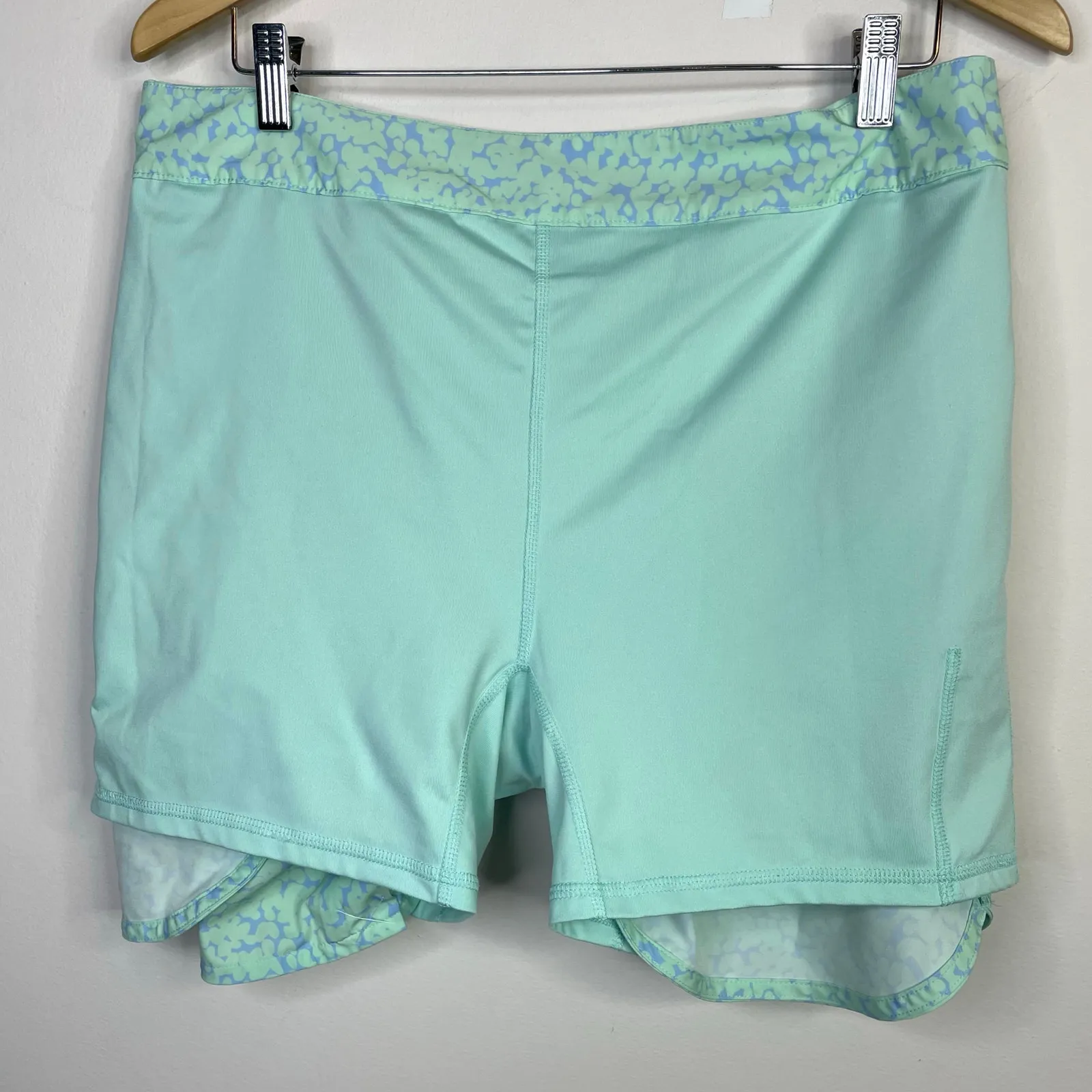 Vineyard Vines Performance Skirt Skort Shorts Calm Water Print Stretch Womens XL - Image 10