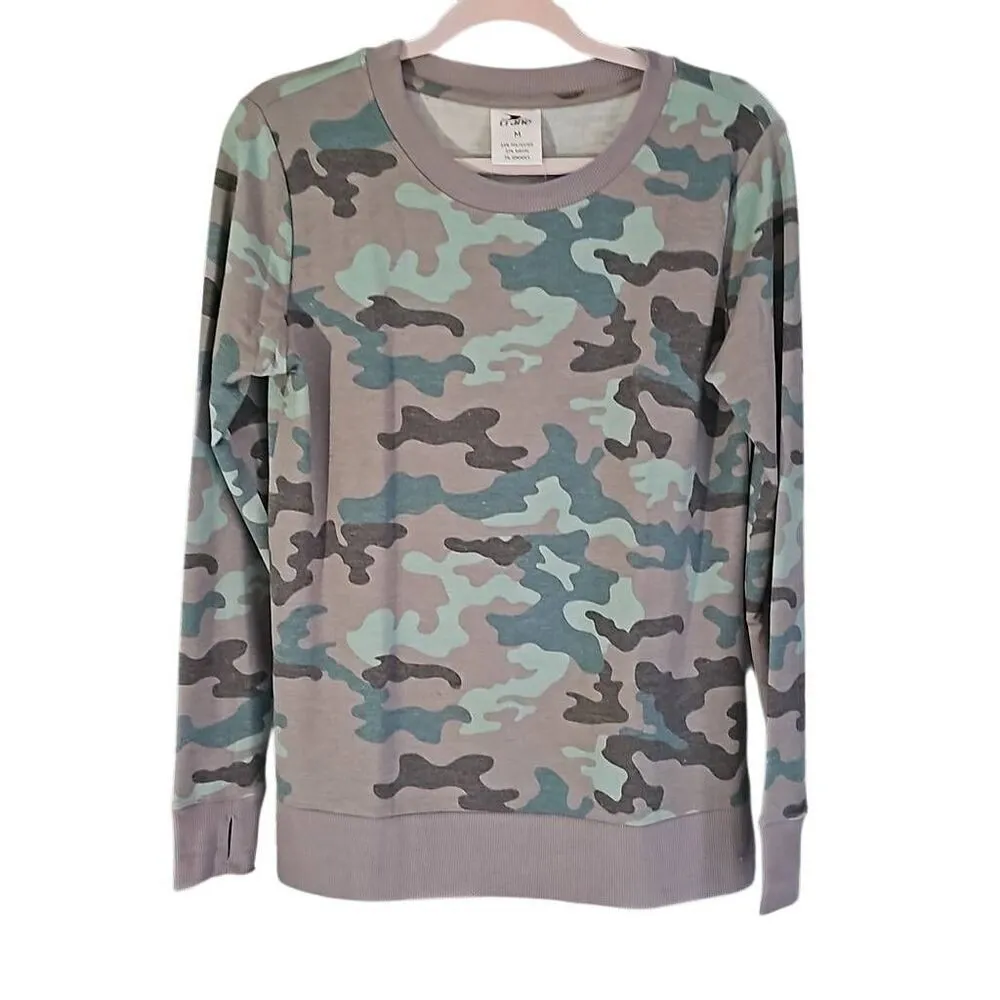 Crane camouflage, longsleeve shirt. Size Medium Gray - Image 3