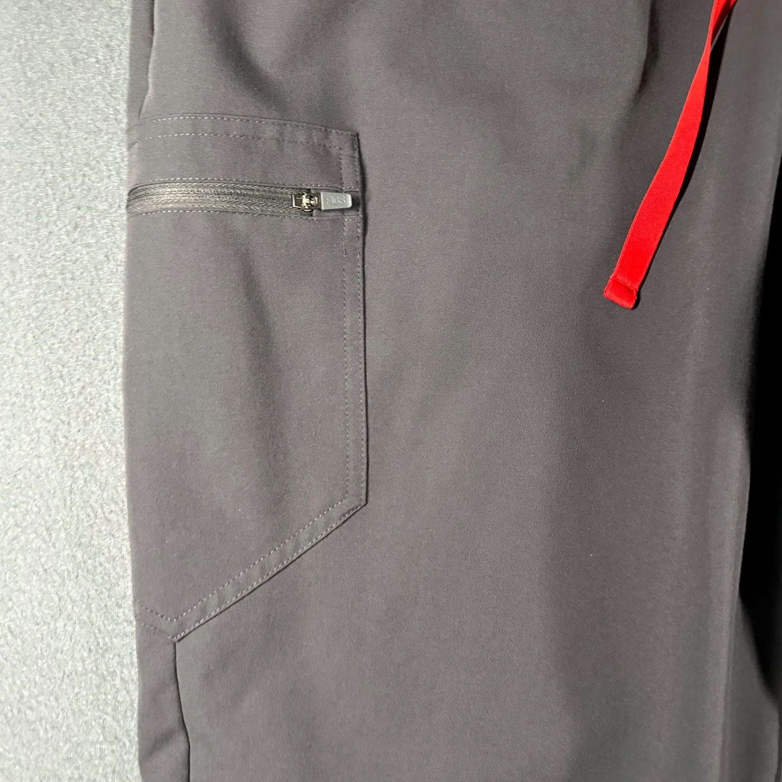 FIGS Technical Collection HW Zamora Jogger Scrub Pants 3XL/P Gray PO# 5006 - Image 3