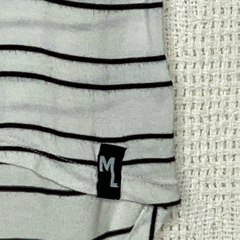 Michael Lauren Striped High Low Tank Top - Image 9