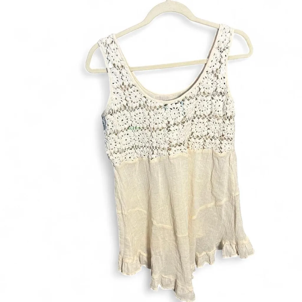 🌸 Judith March Embroidered Tank Top – Size Small - Image 5