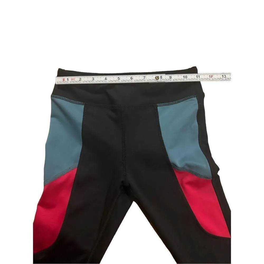 Urban Outfitters Frankie Colorblock Cropped Legging Black Size Small - Image 6