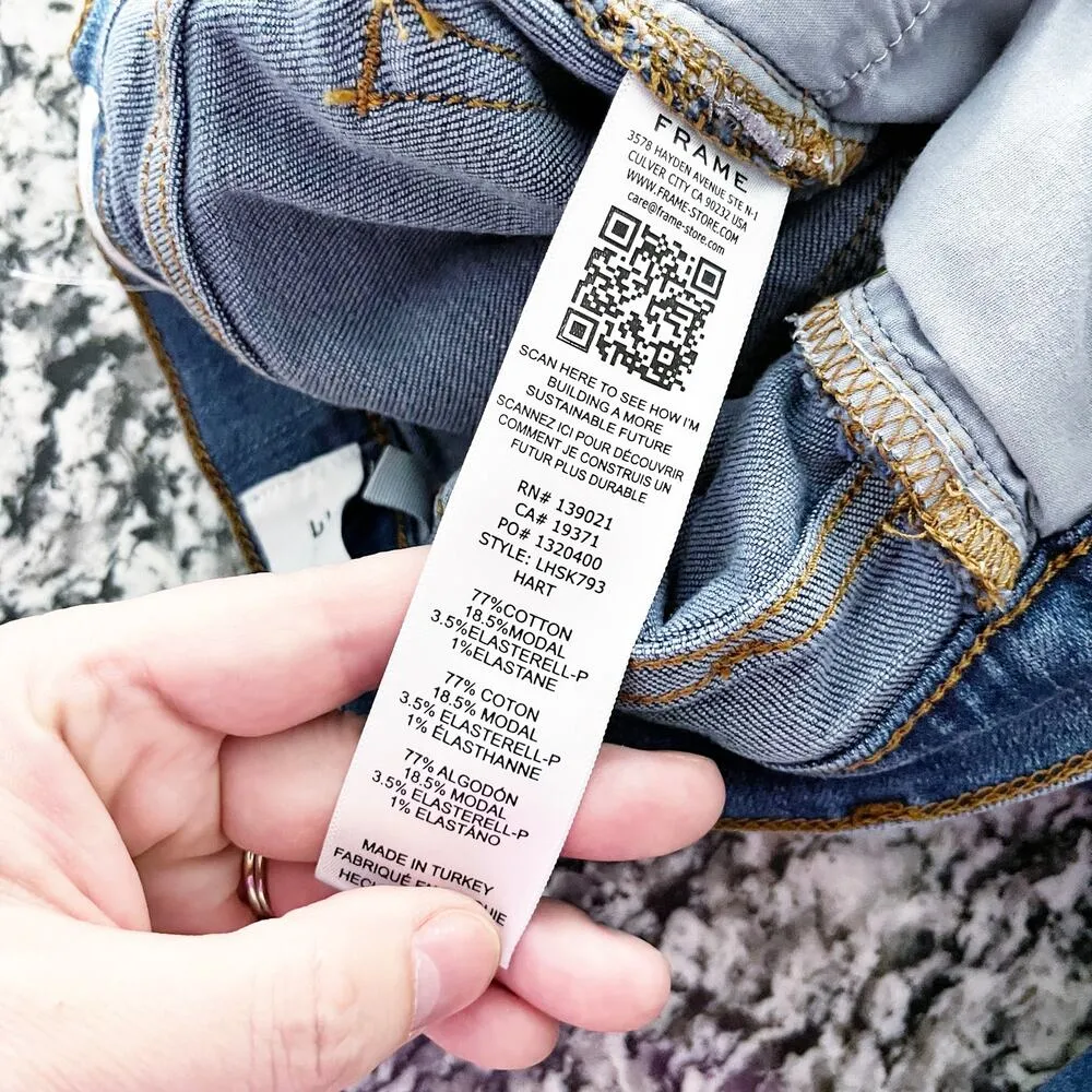 Frame Le High Skinny Jeans in Hart - Image 9