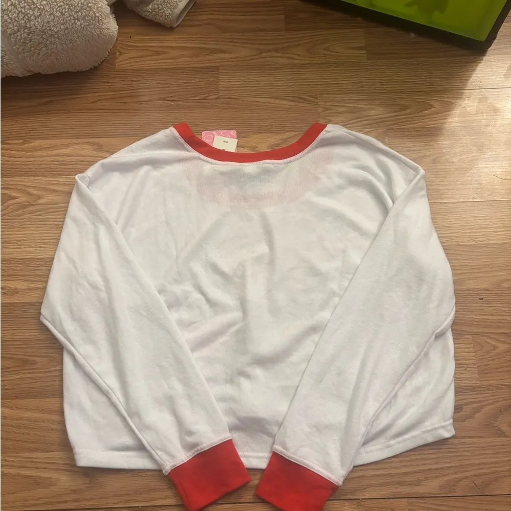 Hello Kitty Apple Long Sleeve Pajama Top Size SM - Image 6