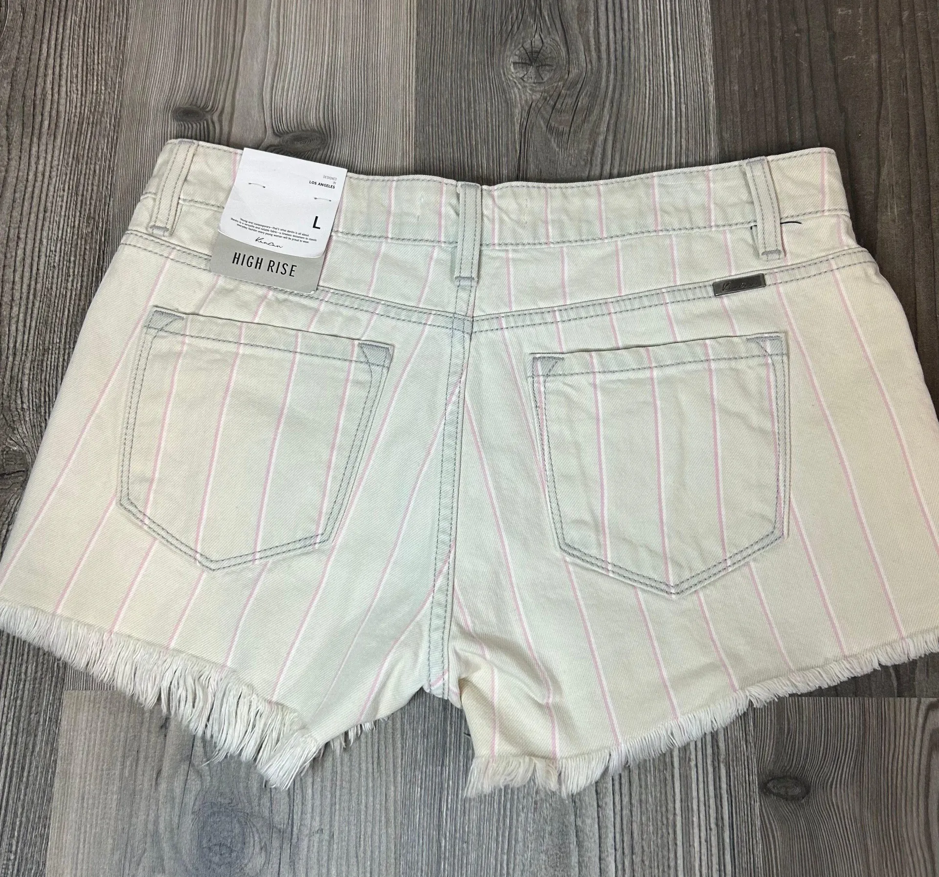 High Rise Jean Shorts NWT - Image 2