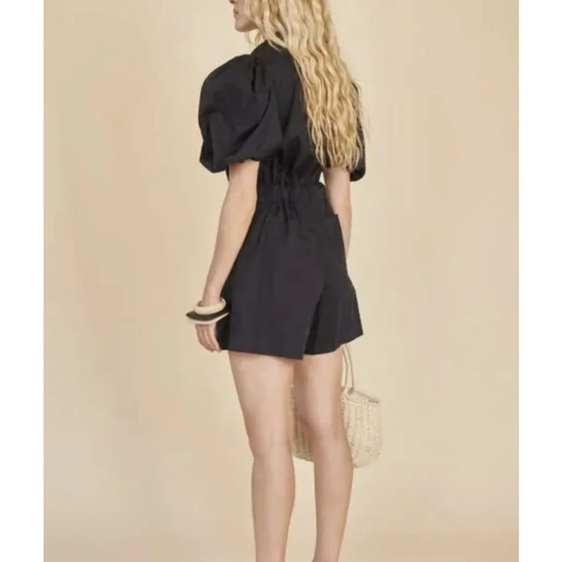 Hunter Bell Pia Jumpsuit in Black - Image 2