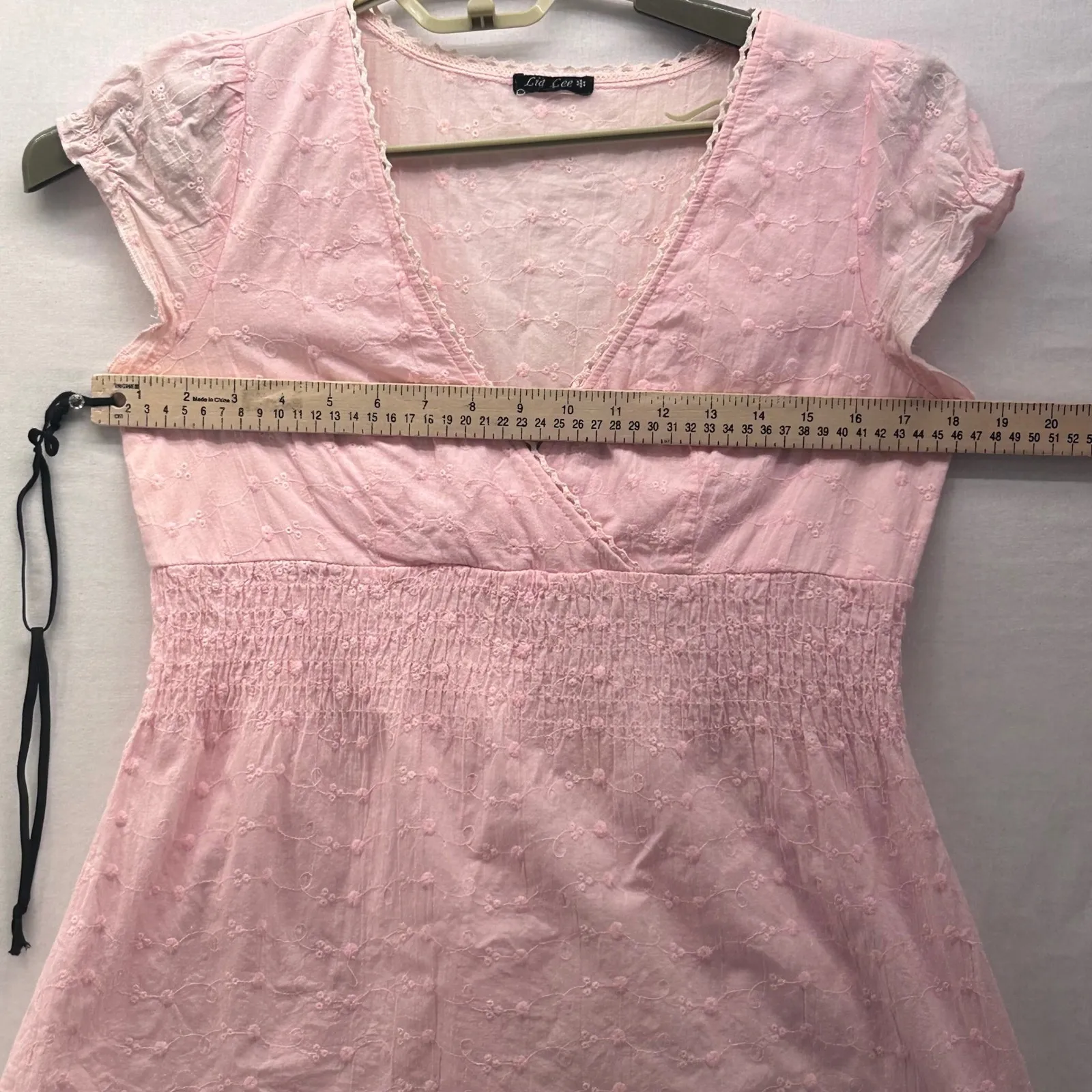 Babydoll Top Pink Medium - Image 12