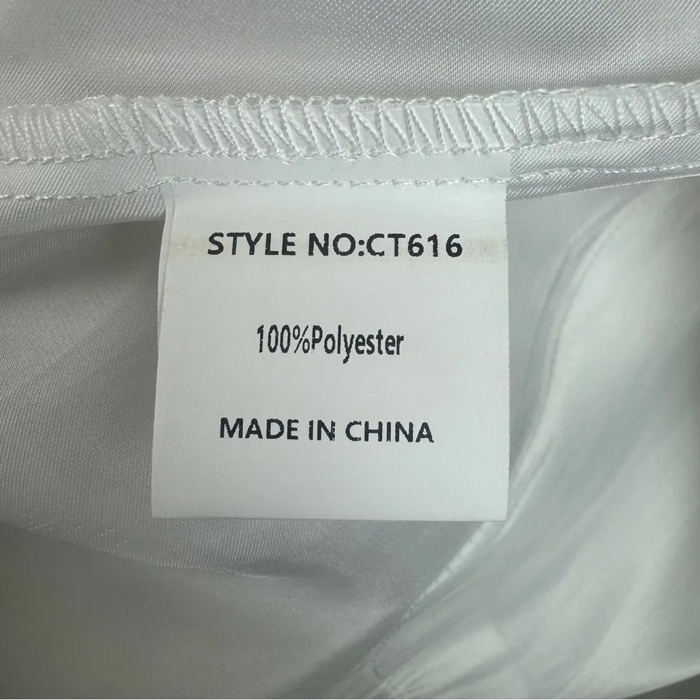 NWT La’ Ros | Feather Sleeve Robe White - Image 14