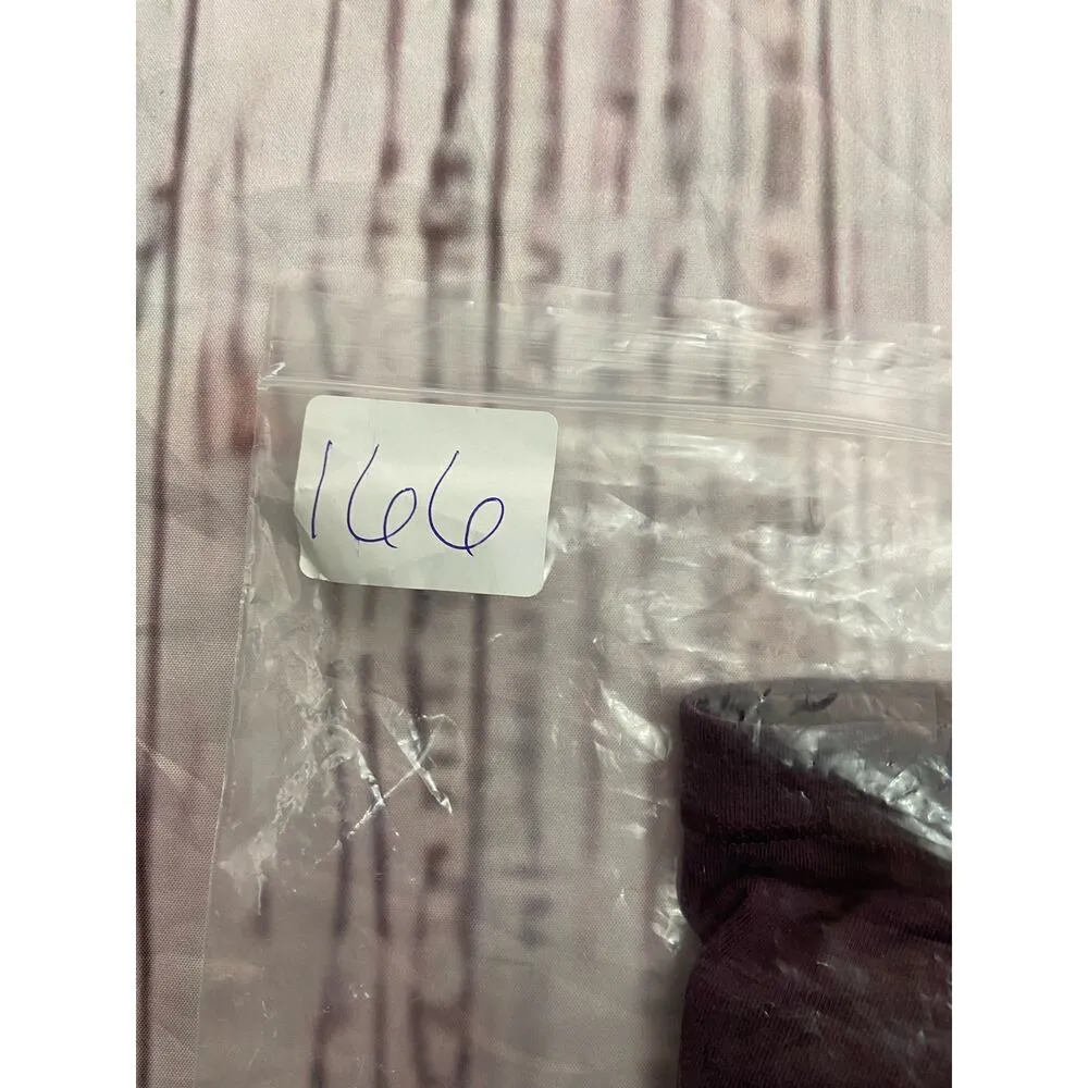 Athleta Tee Shirt Womens XXS Short Sleeves V Neck Basic Essential Purple - Image 8