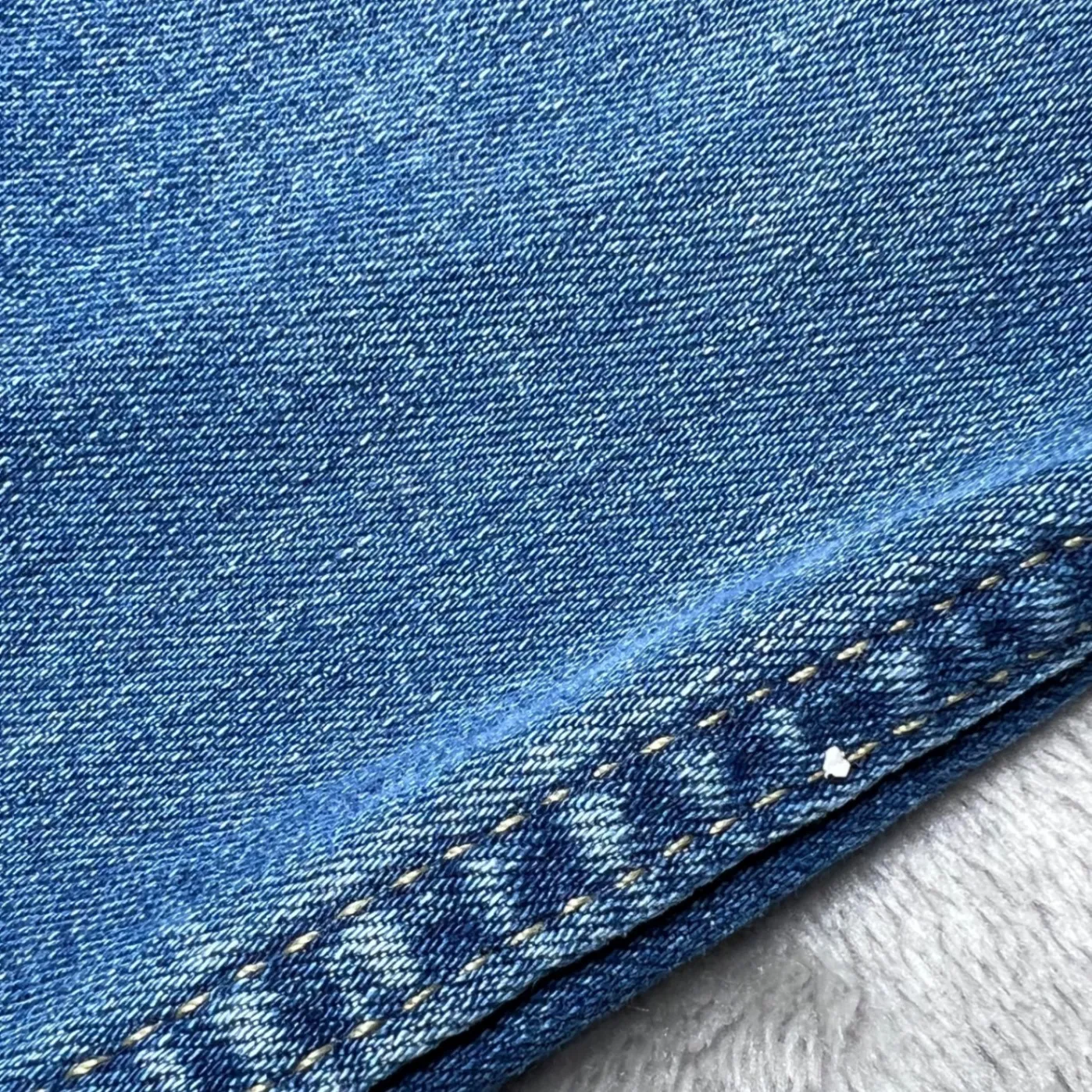 Harley Davidson Skinny Blue Jeans Womens 20W Denim Biker Moto Distressed Urban - Image 15