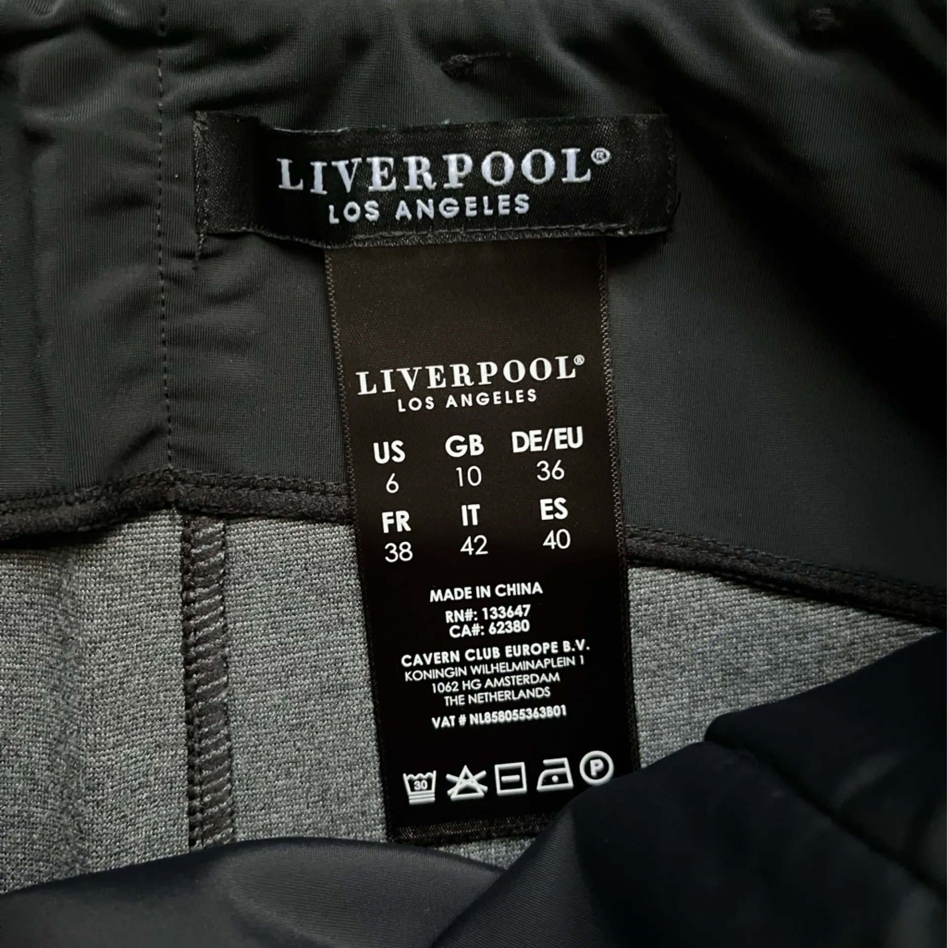 Liverpool black Green Plaid Pull On Pencil Skirt Size 6 Work Party Holiday Fall - Image 4