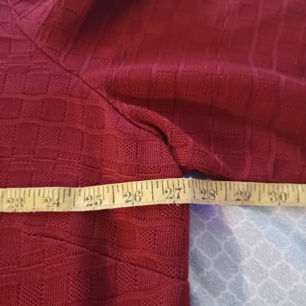 MISOOK Jacket Cardigan Duster Jacket Open Front Women’s Size 1X red text… - Image 6