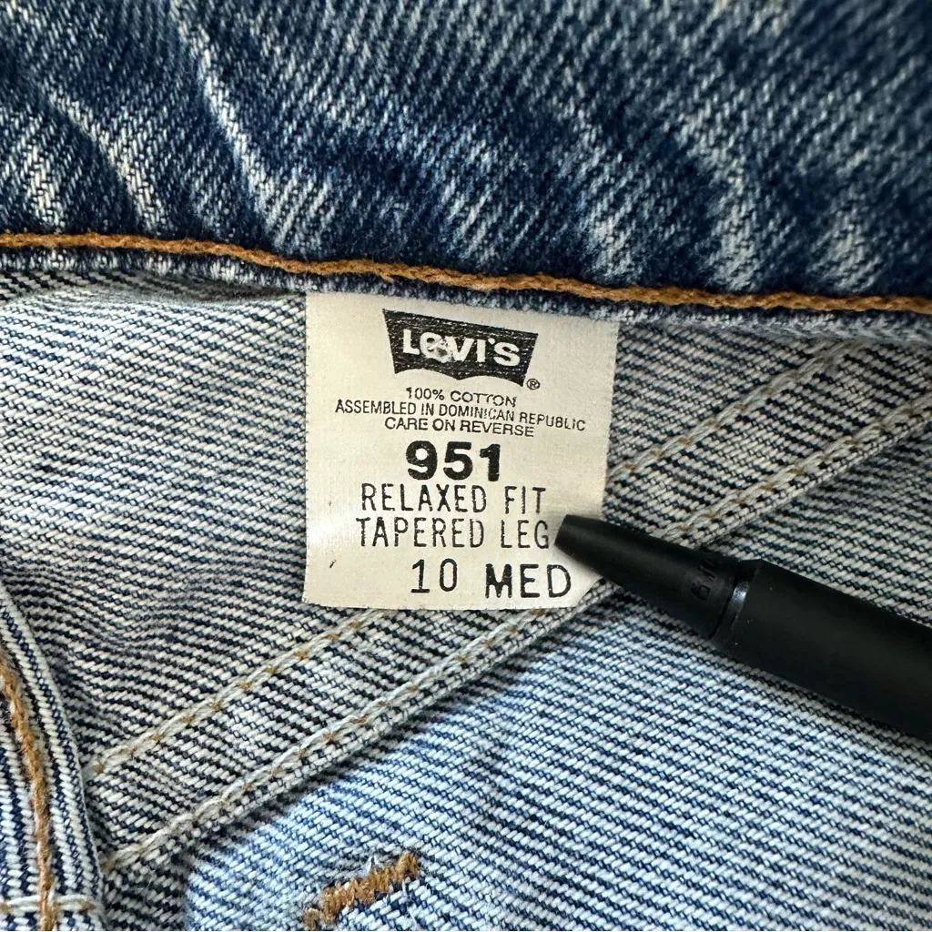 Levi’s Women’s Vintage Orange Tab 15951 Relaxed Fit Tapered Leg Jeans Size 10 - Image 4