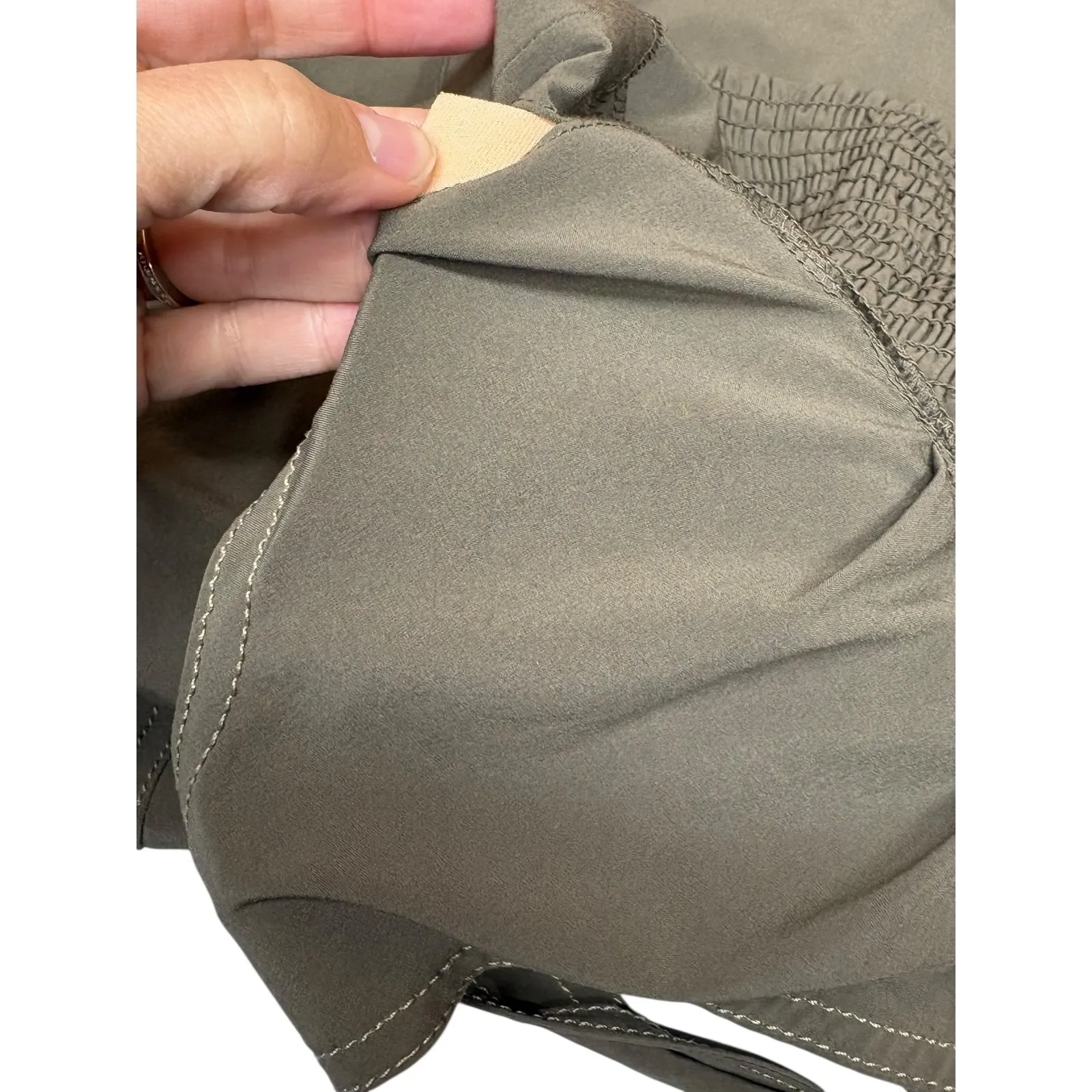 Athleta Pack Everywhere Halter Mini Dress Athletic Outdoor Active Hiking Size L - Image 5