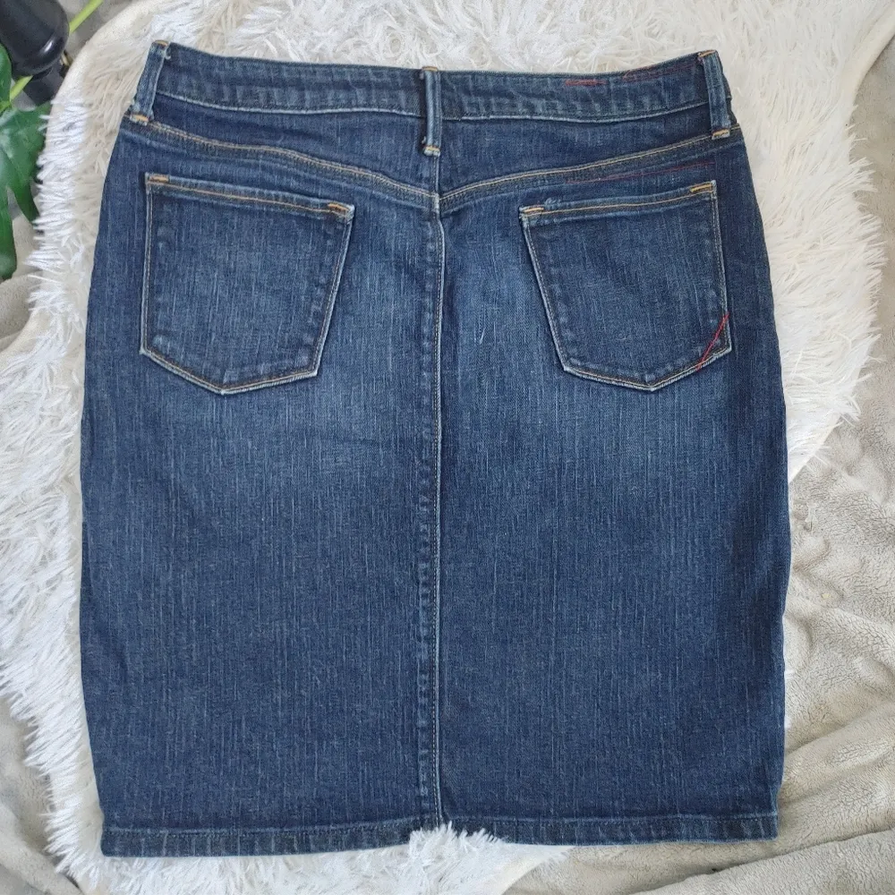 Banana Republic Stretch Denim Jean Skirt - Image 4
