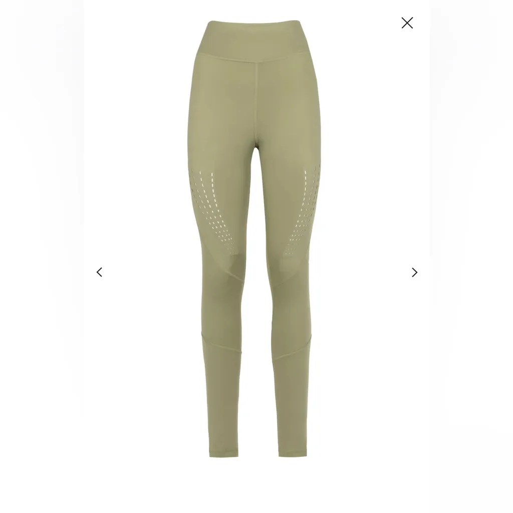 Adidas by Stella McCartney true purpose training leggings size small Green - Image 2