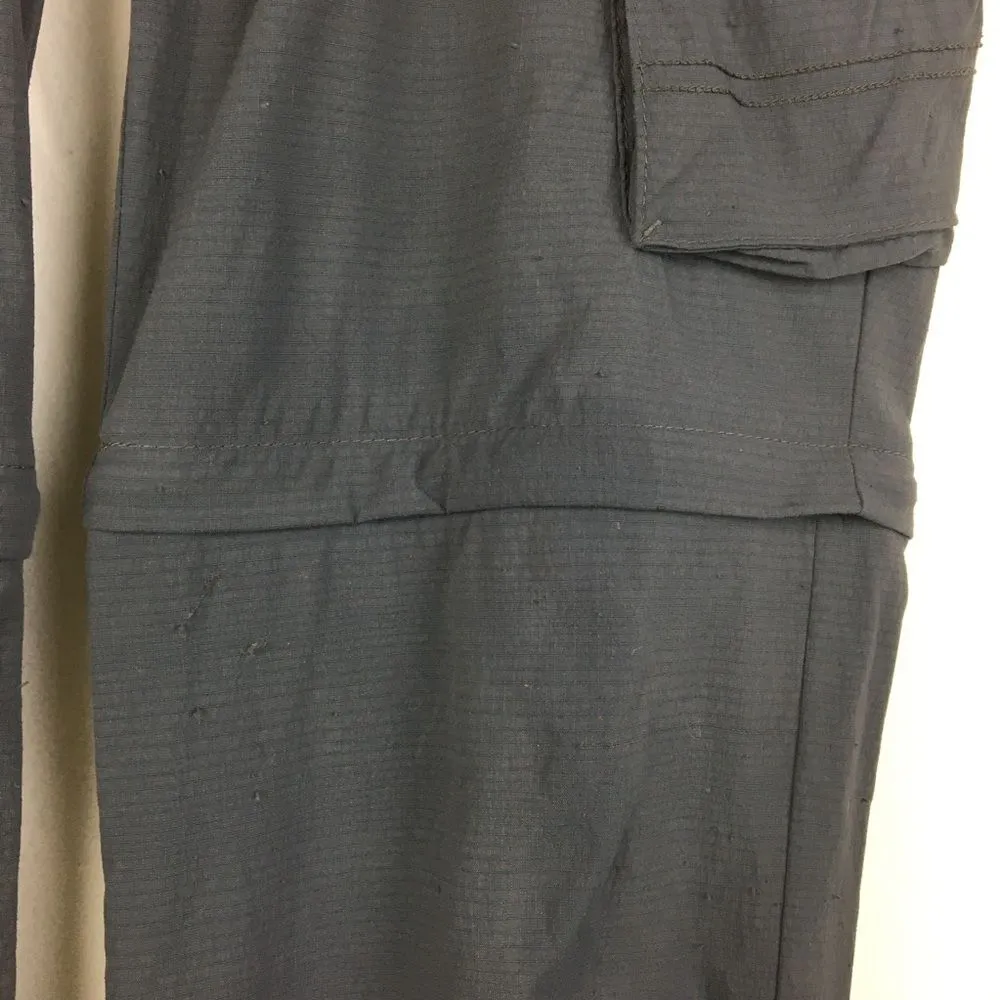 PrAna Gray Outdoor Sport Convertible Pants to Shorts 2 - Image 7