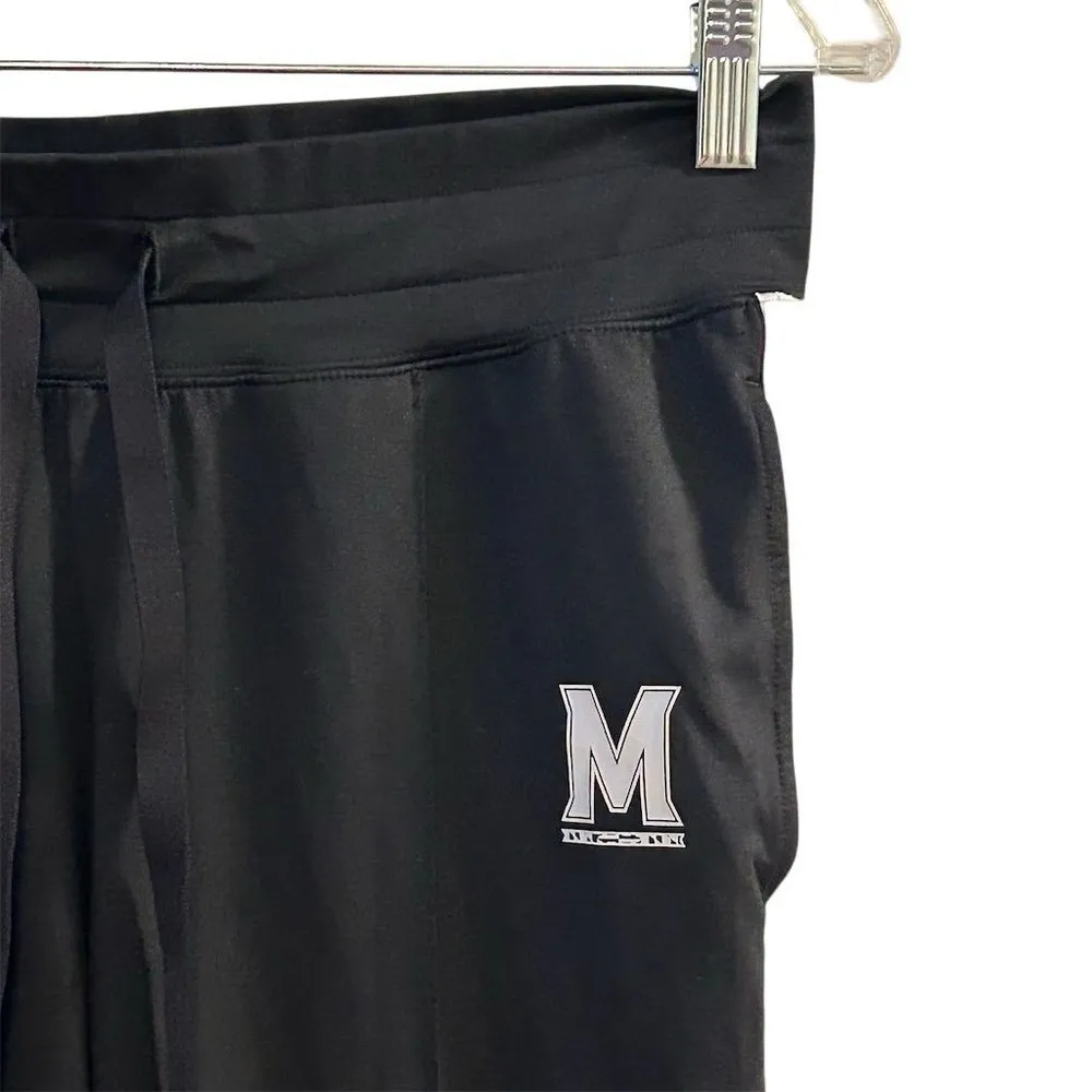 Under Armour University of Maryland Black Track Pants Medium Athletic Casual - Image 5