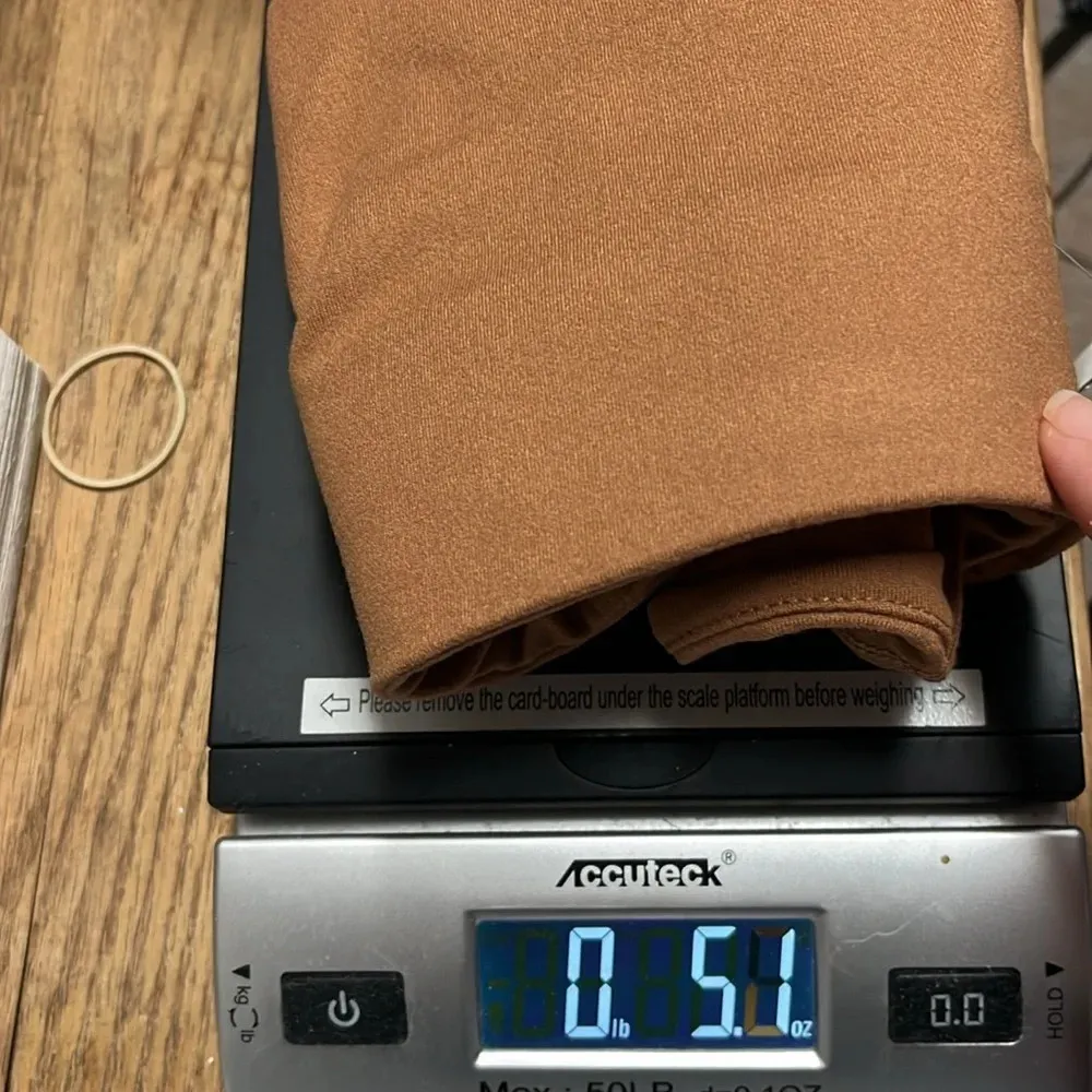 Sage Collective sports bra large racerback zip up bra NWOT stretchy wireless bra Brown - Image 7