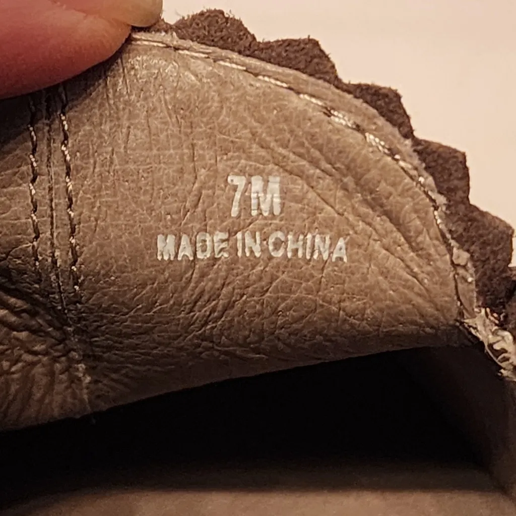 Eileen Fisher Harria Slip On Heeled Loafer Women’s Grey Size 7 - Image 10