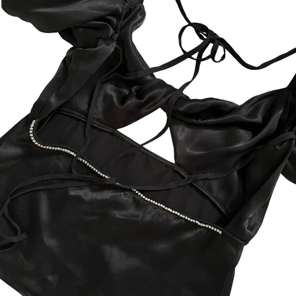 ‎LPA Carmen Top in Black - Image 6