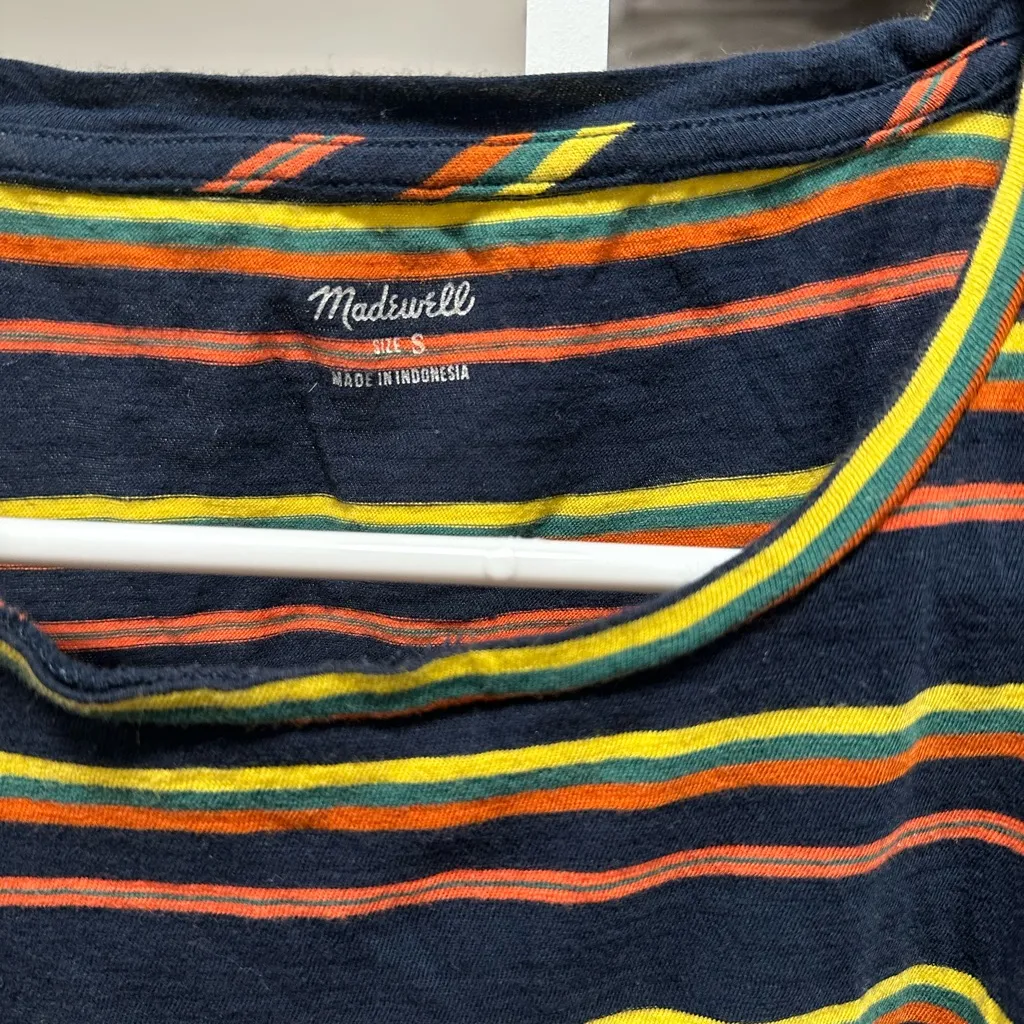 Madewell Striped Multicolor T-Shirt - Image 2