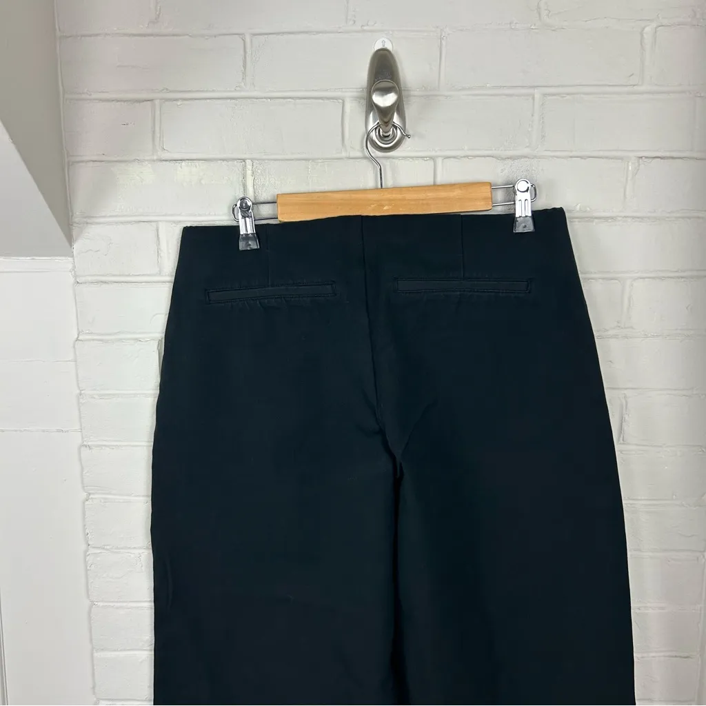Old Navy Black High Rise Wide Leg Pixie Pants Size L - Image 10