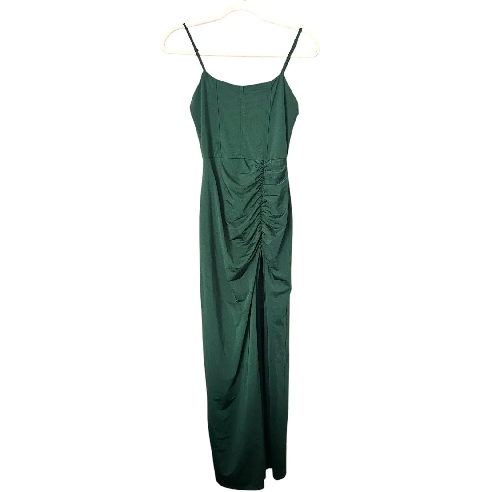 SHOWPO Trinah Corset Midi Dress Emerald Sz 4‎ Green - Image 2