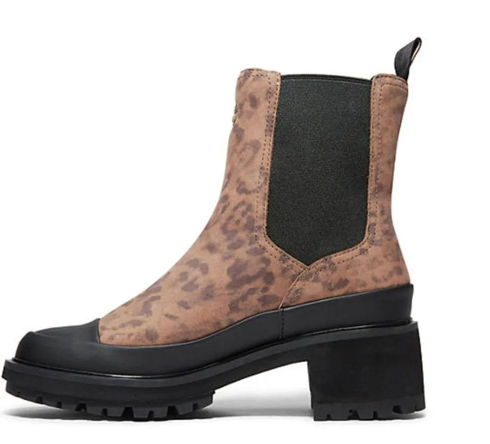 NEW TIMBERLAND WOMENS KORI PARK 2.0 CHELSEA BOOT - LEOPARD - Image 3