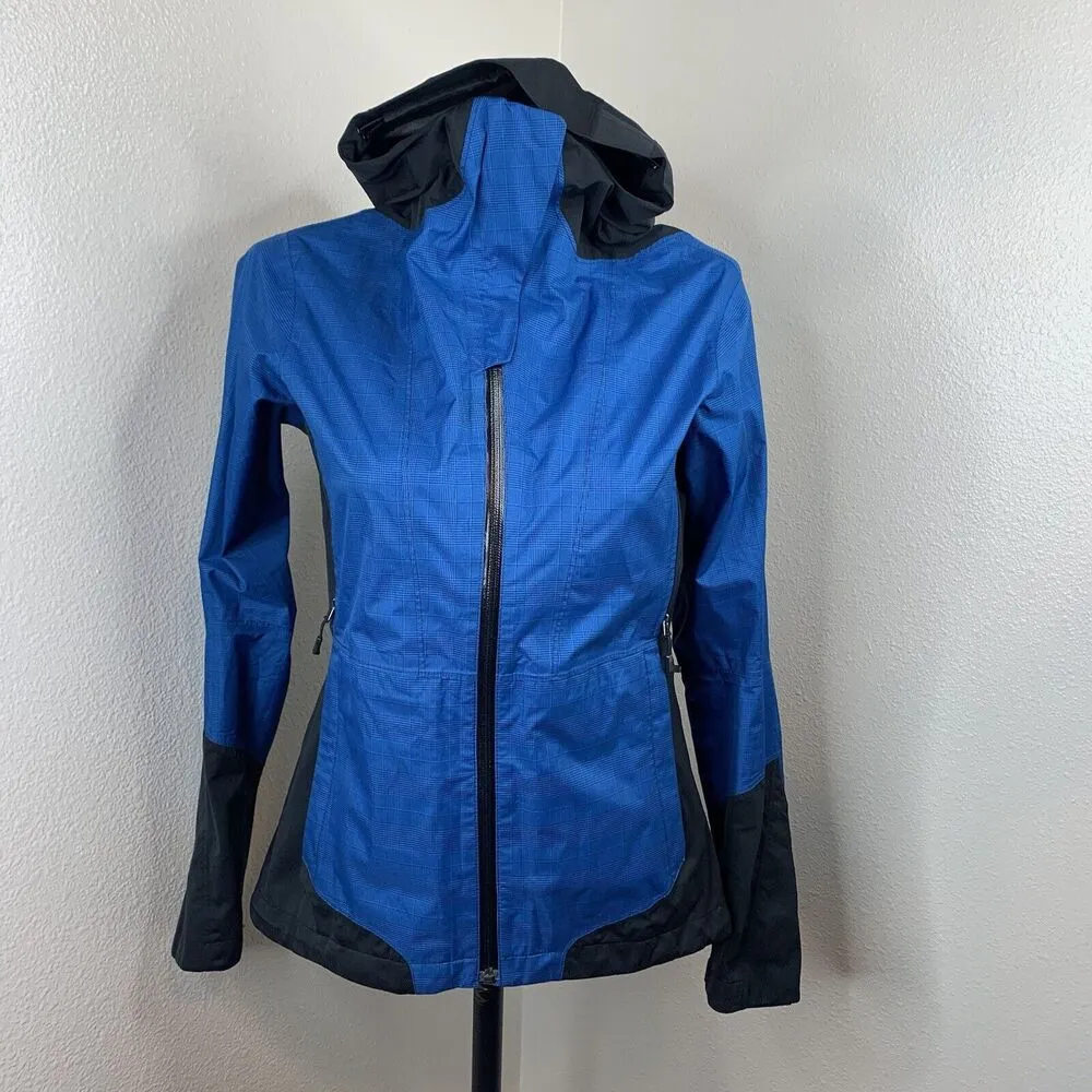 Nau Women’s Sz XS Blue Full Zip Jacket Waterproof Sealed Coat - Image 4